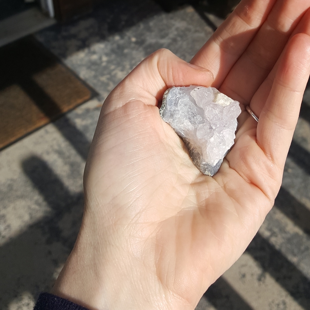 Amethyst Raw Crystal Geode